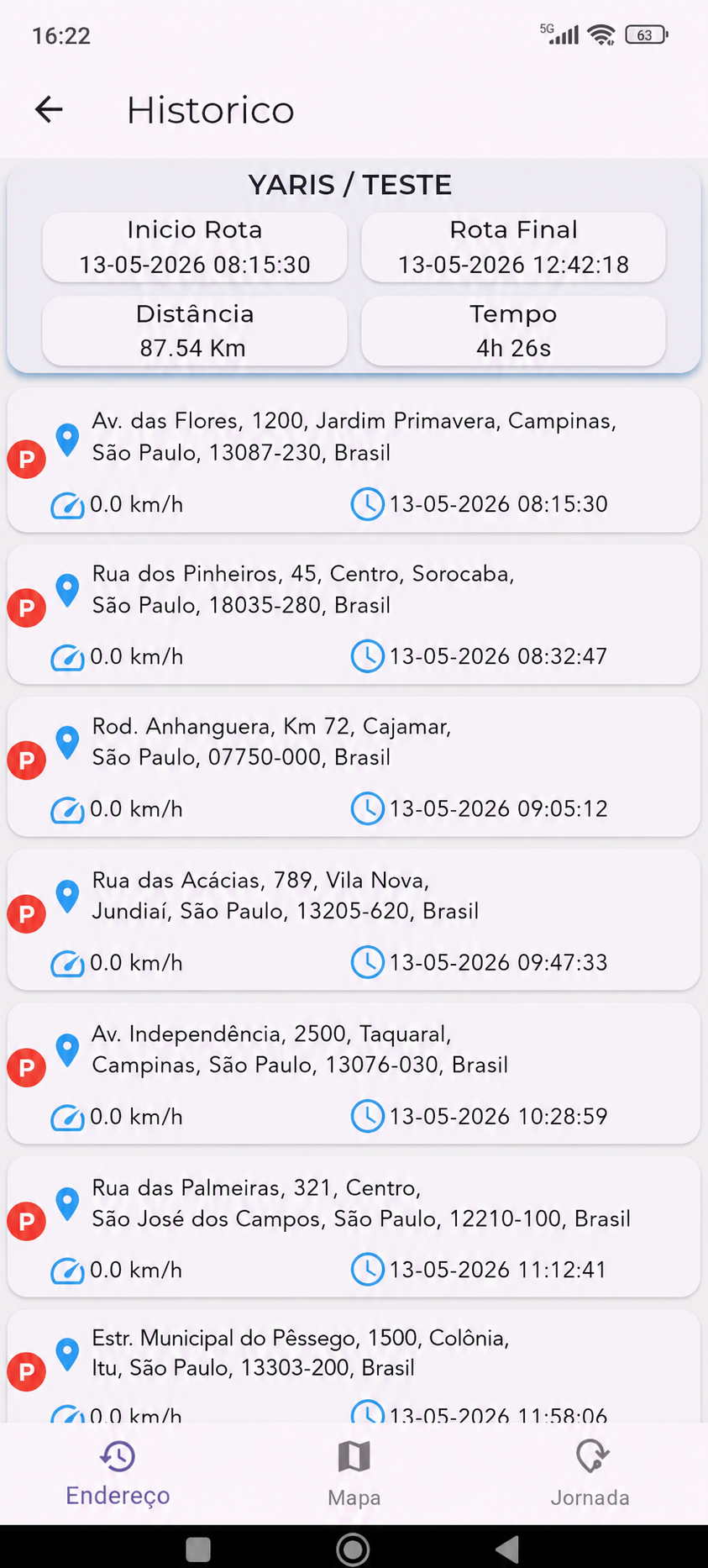 Imagem do aplicativo Optimus Sat
